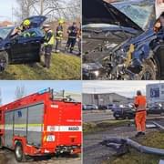 Vážná nehoda na Slovanech