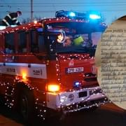 Vánoce malé Adélce zachránili hasiči