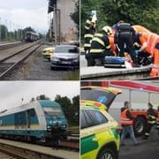 Vlak na nádraží srazil čtyřiadvacetiletého muže - aktualizováno
