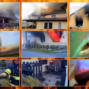 Obrovský požár dům zcela zničil - hasiči uvolnili video
