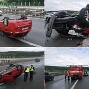 Vážná dopravní nehoda na obchvatu Plzně