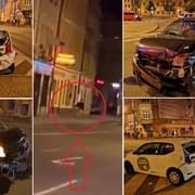 Muž v centru Plzně způsobil nehodu a z místa utekl