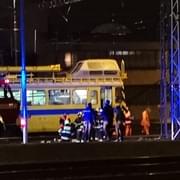 Lokomotiva v Plzni srazila muže