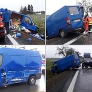 Pozor, nehoda tří aut uzavřela hlavní tah z Plzně do Domažlic