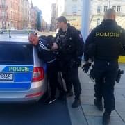 Zásah policie na nádraží Plzeň - Jižní Předměstí