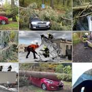 Bouře "Ignatz" řádí a zanechává za sebou mnohamilionové škody