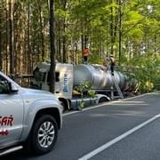 Hlavní tah v Plzně na Českou Kubici uzavřela havárie kamionu
